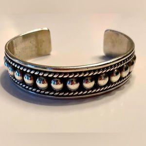 Sterling Silver Cuff Bracelet